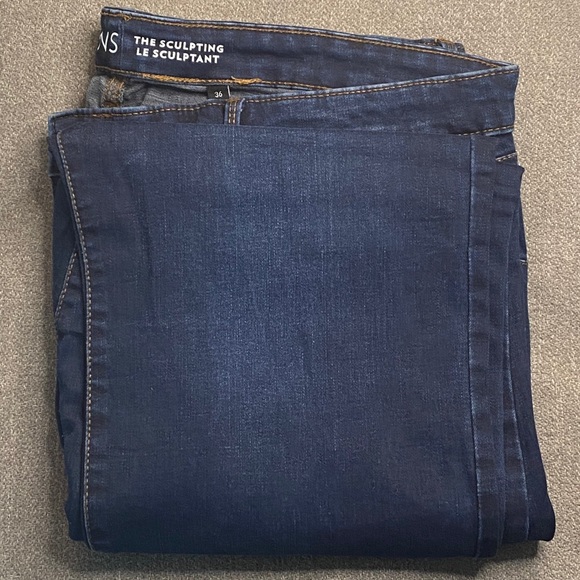 Cotton Sculpting Skinny Jeans- Plus Size- - Picture 1 of 5